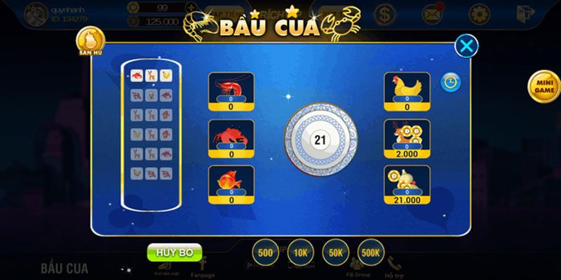 Luật chơi bầu cua Go88