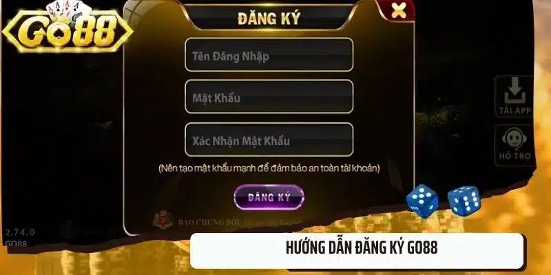 Nắm vững ngay các bước đăng ký GO88 cực kỳ đơn giản 