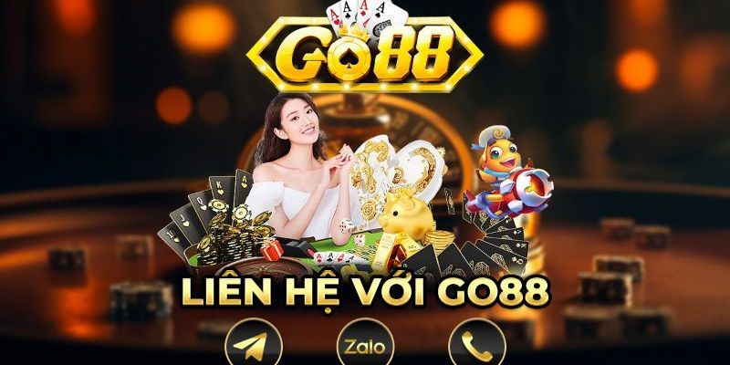 Đa dạng các phương thức liên hệ GO88 bạn có thể theo dõi
