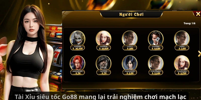 Trải nghiệm tài xỉu Livestream Go88 chân thực hấp dẫn
